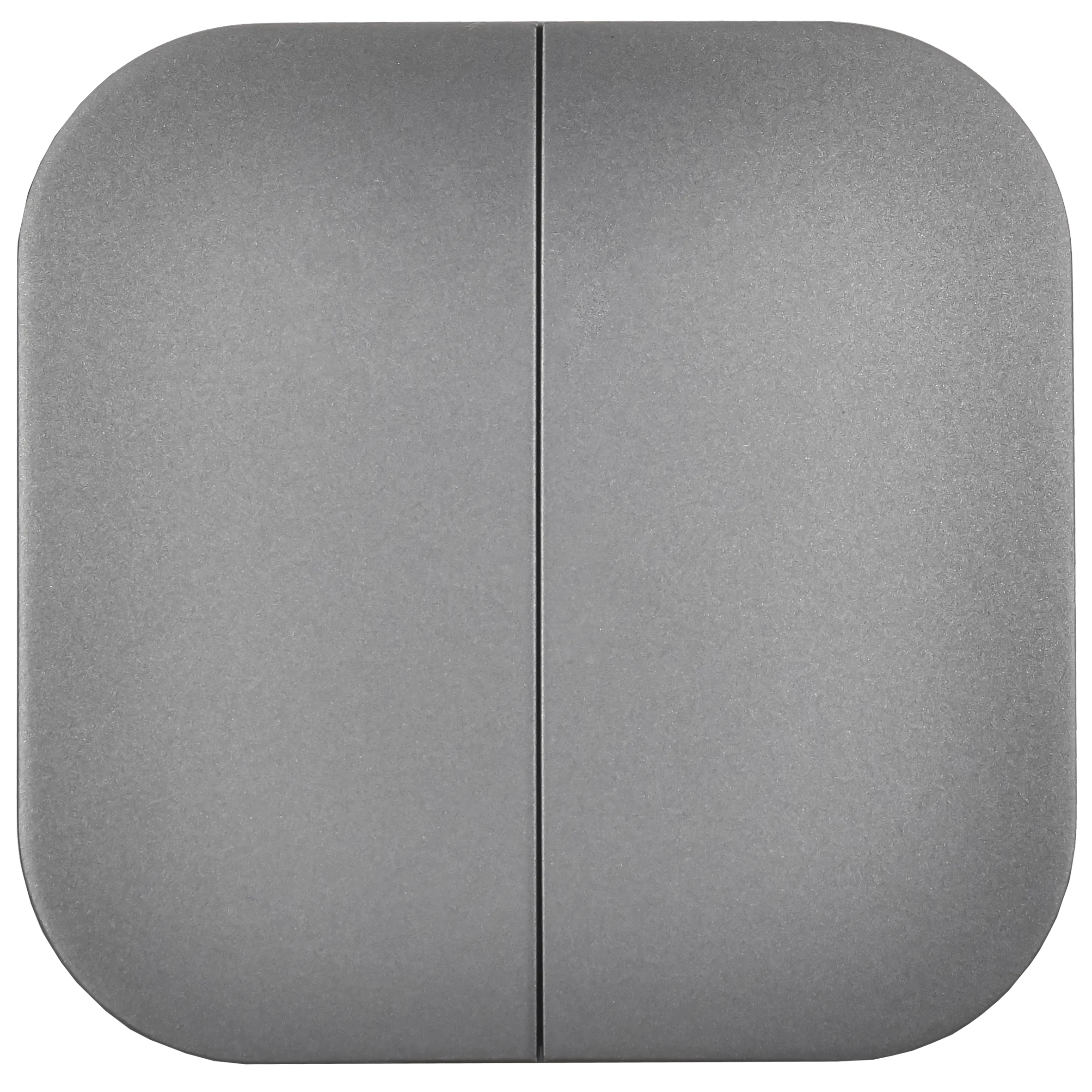 GLORY Выключатель 2-клавишный для открытой установки 10А ВС20-2-0-ХСм сталь матовый IEK - Фото 5