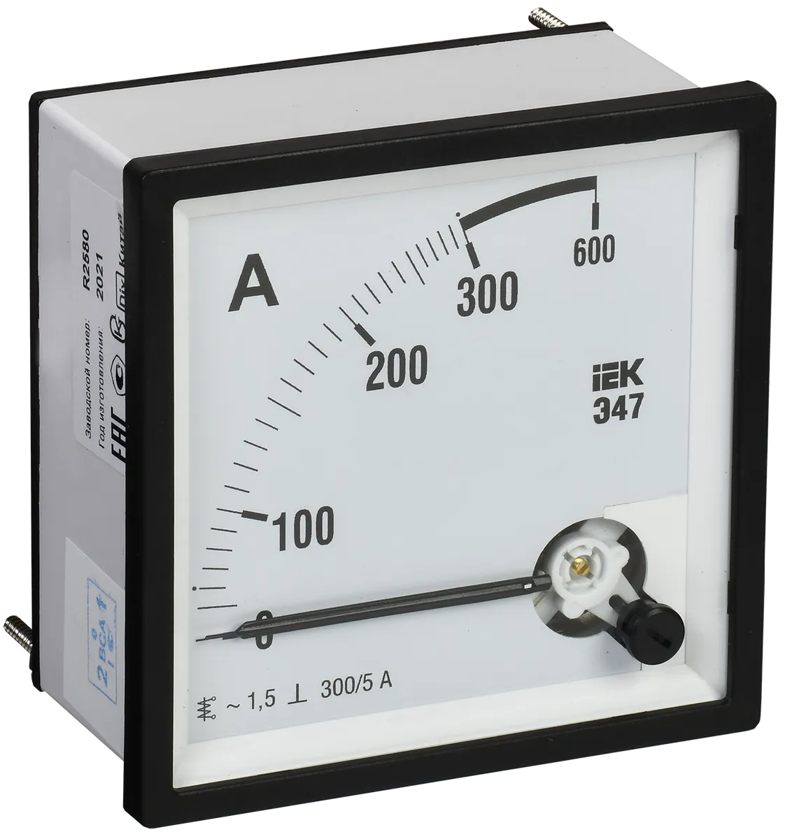 Амперметр аналоговый Э47 300/5А класс точности 1,5 72х72мм IEK