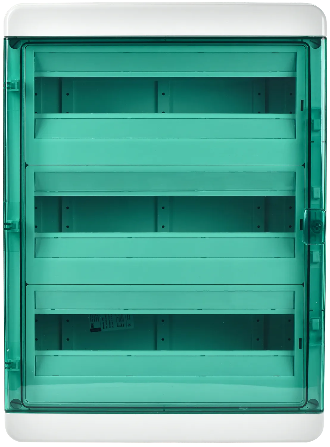 TEKFOR Корпус пластиковый КМПн-54 IP65 зеленая прозрачная дверь IEK - Фото 5