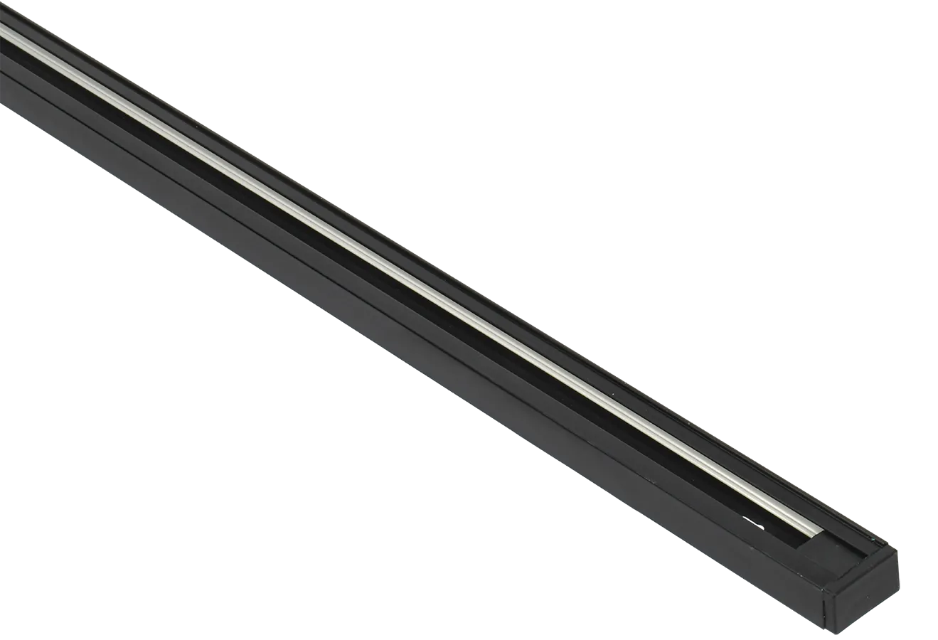 LIGHTING Шинопровод осветительный однофазный 1,5м черный в комплекте с токовводом и заглушкой IEK LT-SO0D-SPD-1-D15-K02-1
