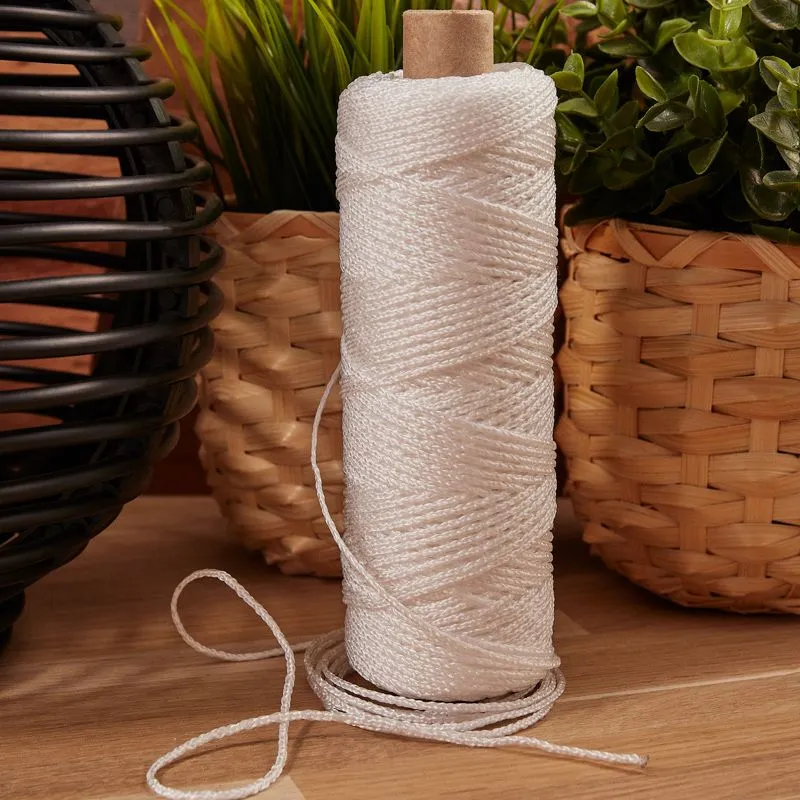 Фал плетеный 2 мм 100 м белый REXANT - Фото 2