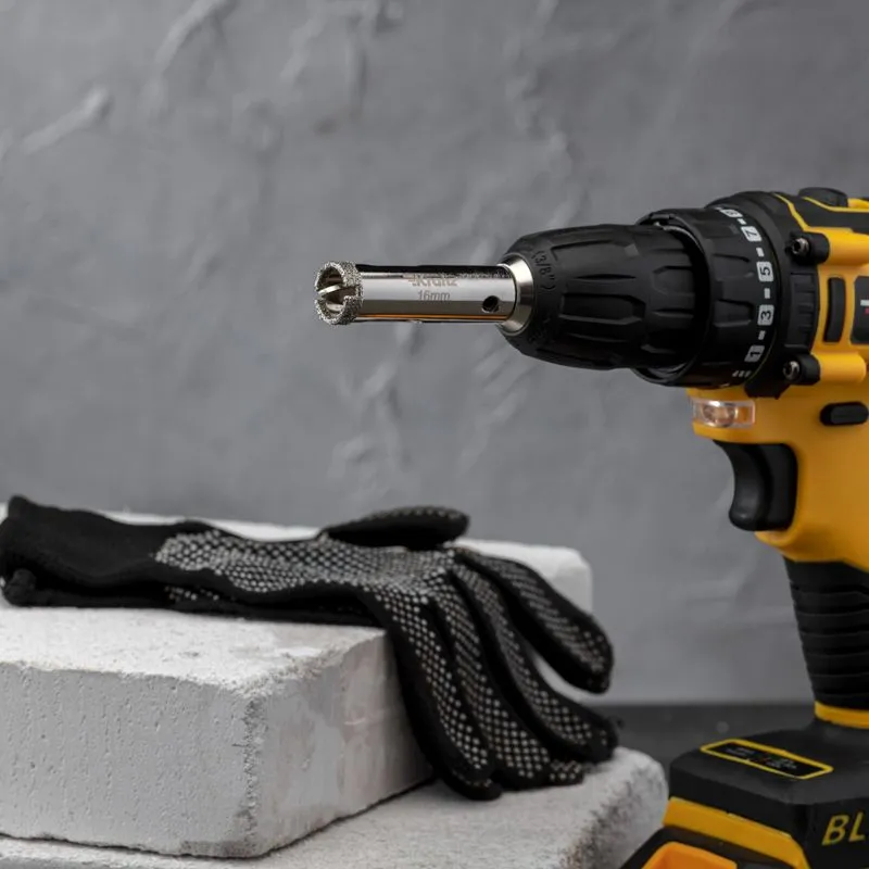 Коронка алмазная 16мм по керамограниту с центровочным сверлом KRANZ - Фото 4