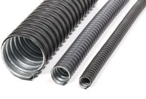 Металлорукав в ПВХ изоляции МРПИ НГ LS  25  (50 м/уп.) черный ГОФРОМАТИК (ЗЭТАРУС) zeta44107