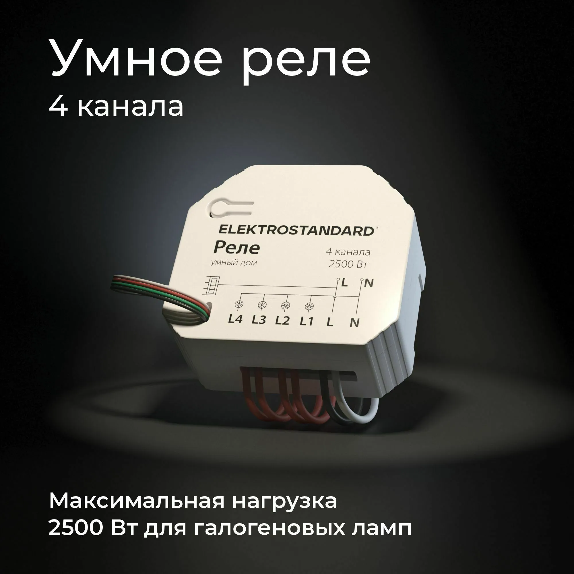 Умное четырехканальное реле 76005/00 Elektrostandard - Фото 4
