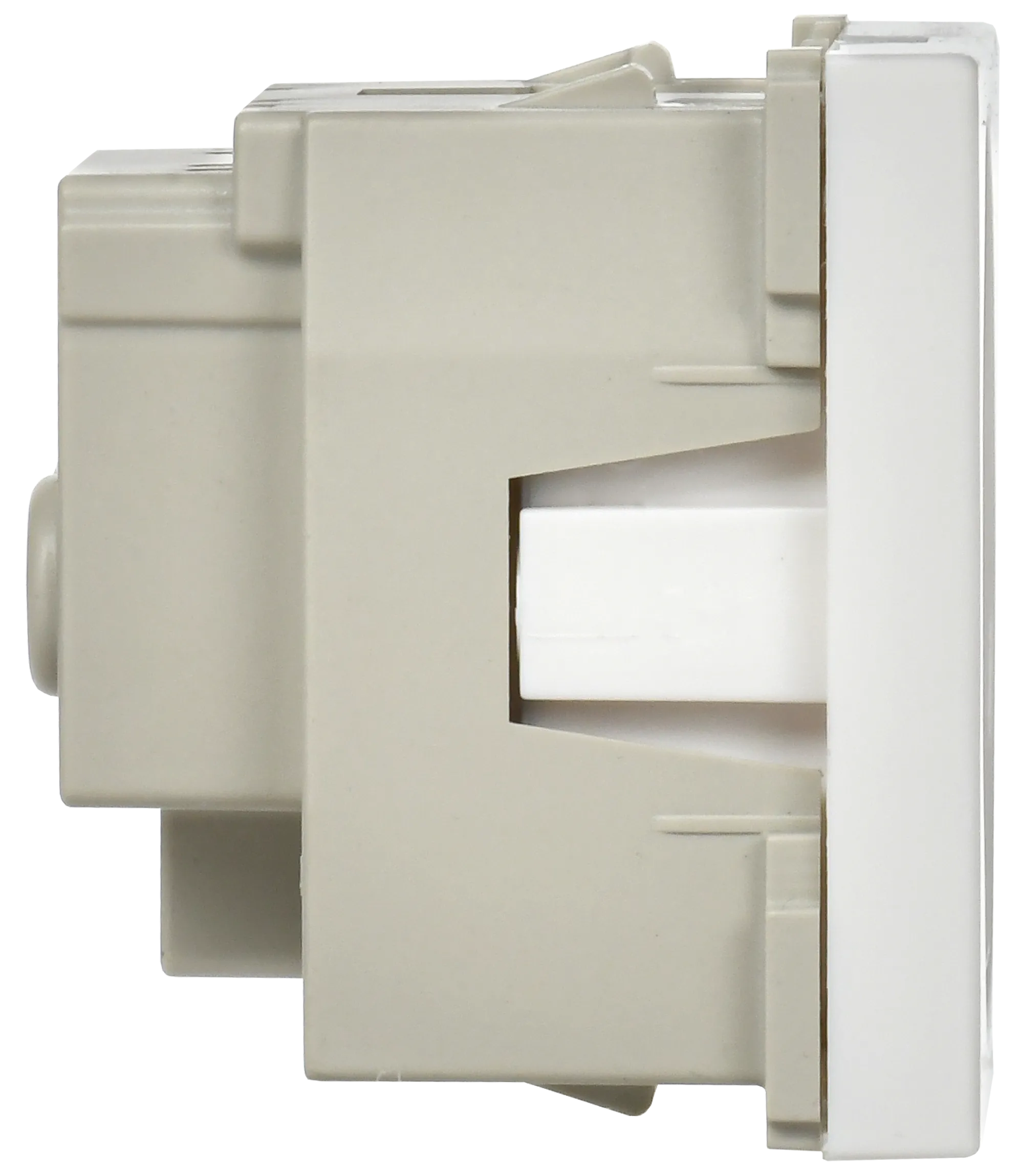 РКС-20-30-П-К Розетка с з/к 2к (на 2 модуля) ПРАЙМЕР белая IEK - Фото 4