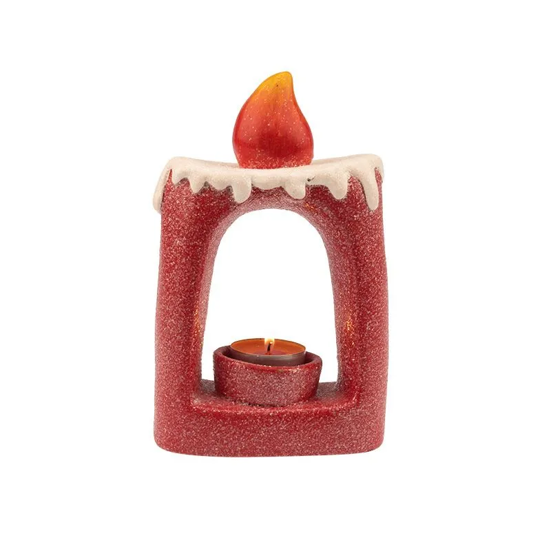 Керамический подсвечник Свечка 12,5х6х19,3 см - Фото 3