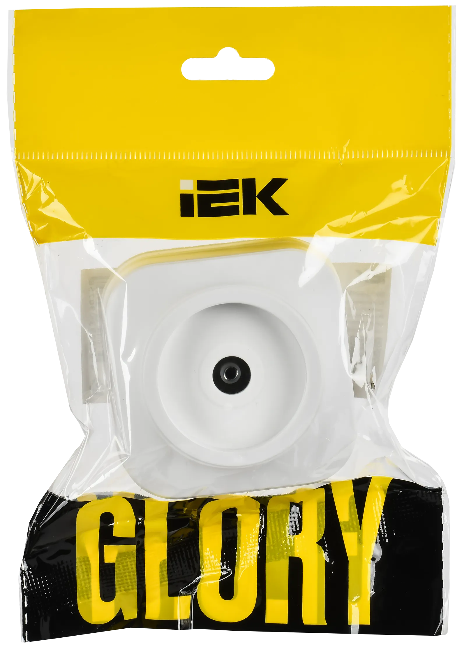 GLORY Розетка для открытой установки TV РТВ20-ХБм белый матовый IEK - Фото 2