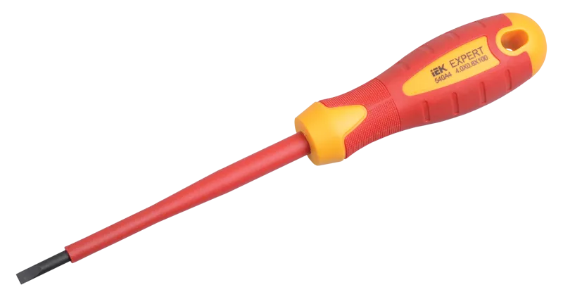 Отвертка крестовая EXPERT Pz2х100мм 1000В IEK