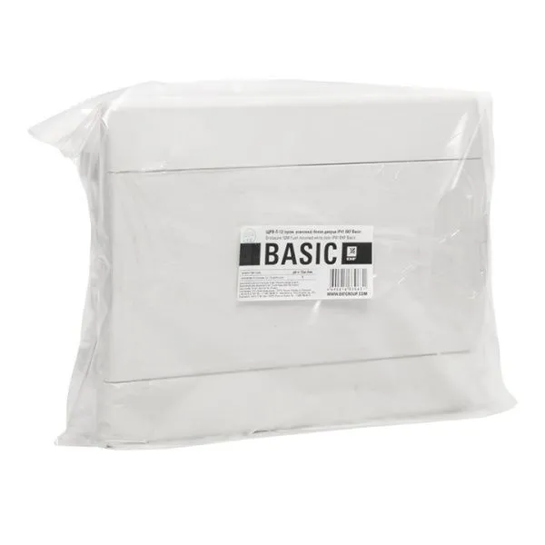 ЩРВ-П-12 (пром. упаковка) белая дверца IP41 Basic - Фото 9