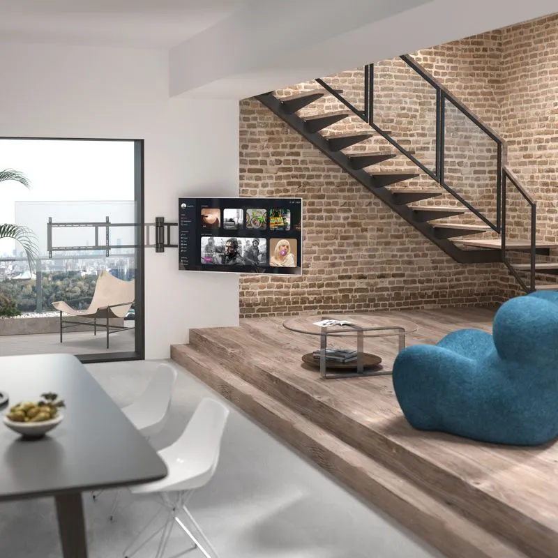 Кронштейн для телевизора 32"-75", моторизированный, серия Profi REXANT - Фото 2