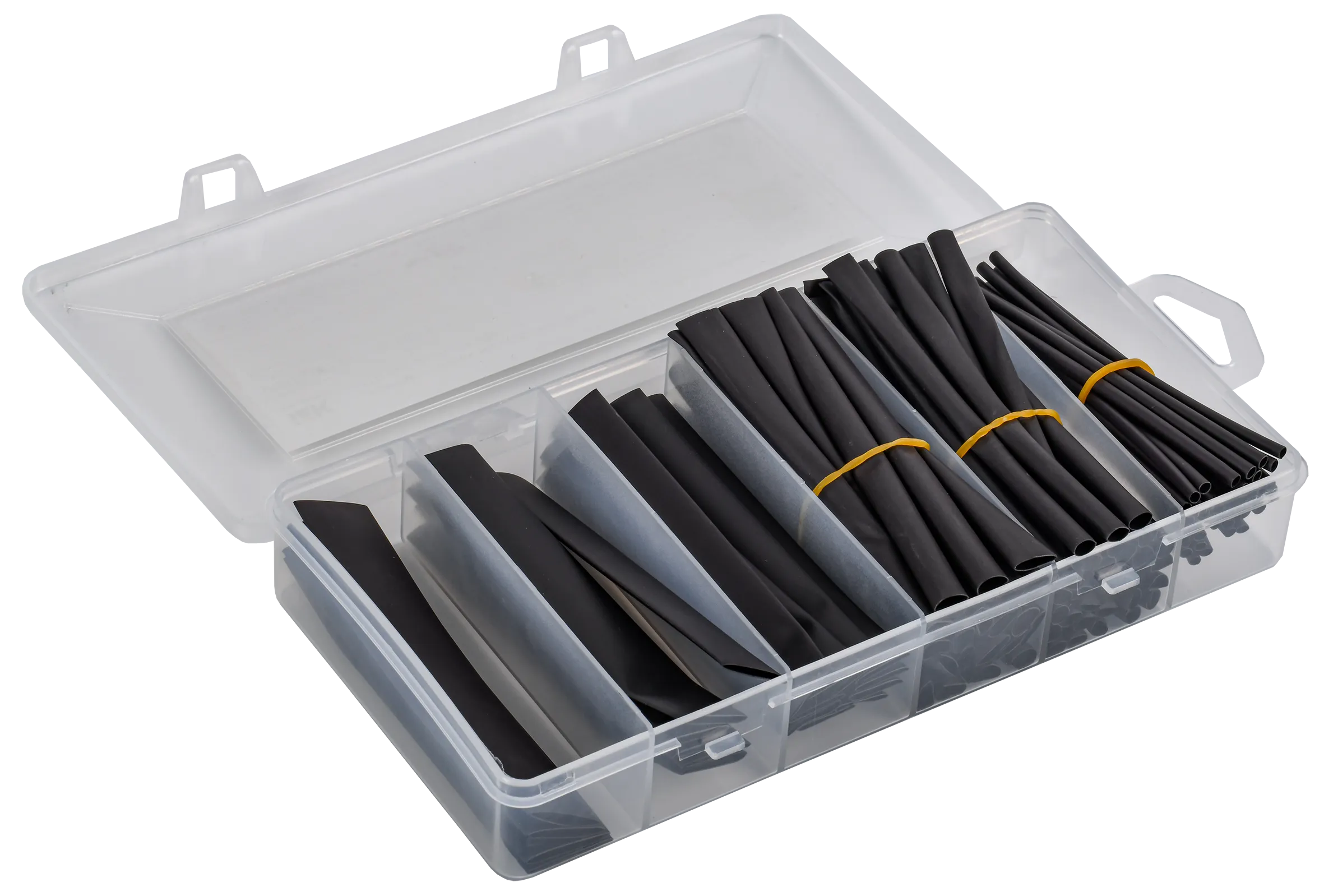 Набор ТТУ нг-LS 2/1-4/2-6/3-8/4-10/5-12/6 черный 100мм (100шт/бокс) IEK - Фото 3