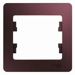 Рамка 1-м Glossa баклажан. SE GSL001101 454380