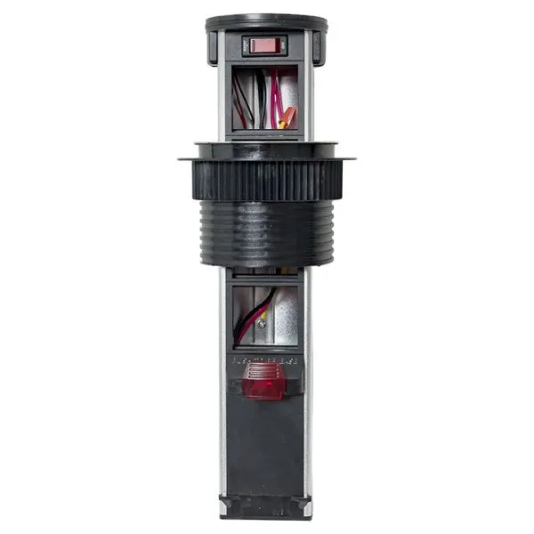 Встраиваемая мини-колонна с беспроводной зарядкой 15Вт, 8 модулей C-Line - Фото 8