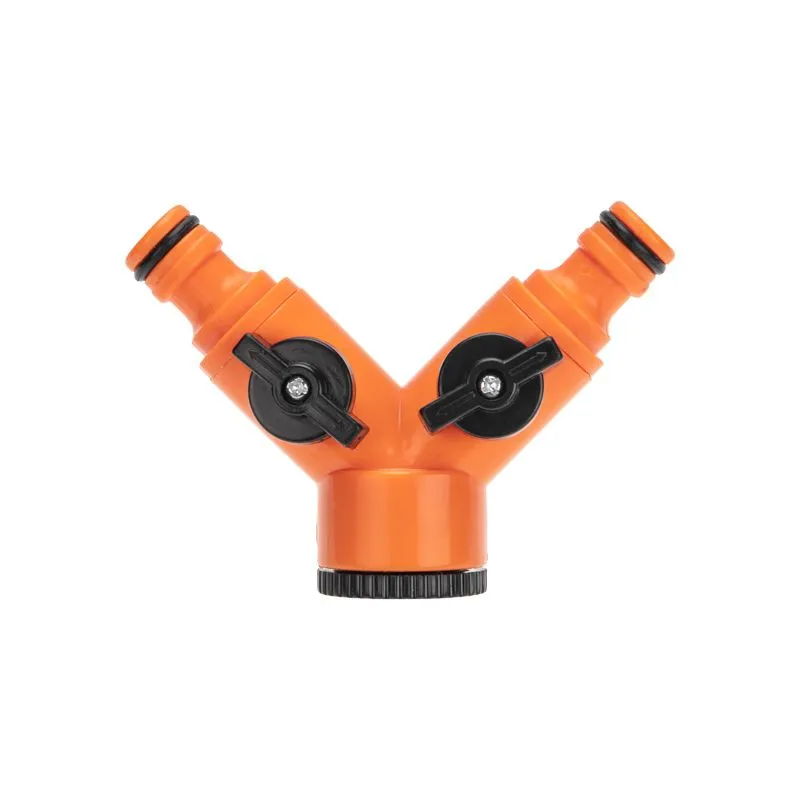 Разветвитель 2-х канальный на кран 1/2"-3/4" ЧЕТЫРЕ СЕЗОНА - Фото 3