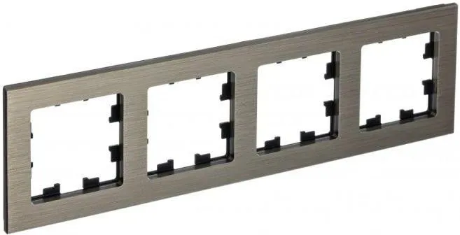 Рамка 4-м AtlasDesign Nature метал. латунь SE ATN312204