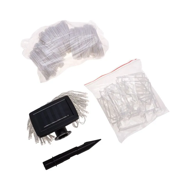 Гирлянда садовая Денг, 635см, 3000К, встроенный аккумулятор, солнечная панель, коллекция Пекин REXANT - Фото 5