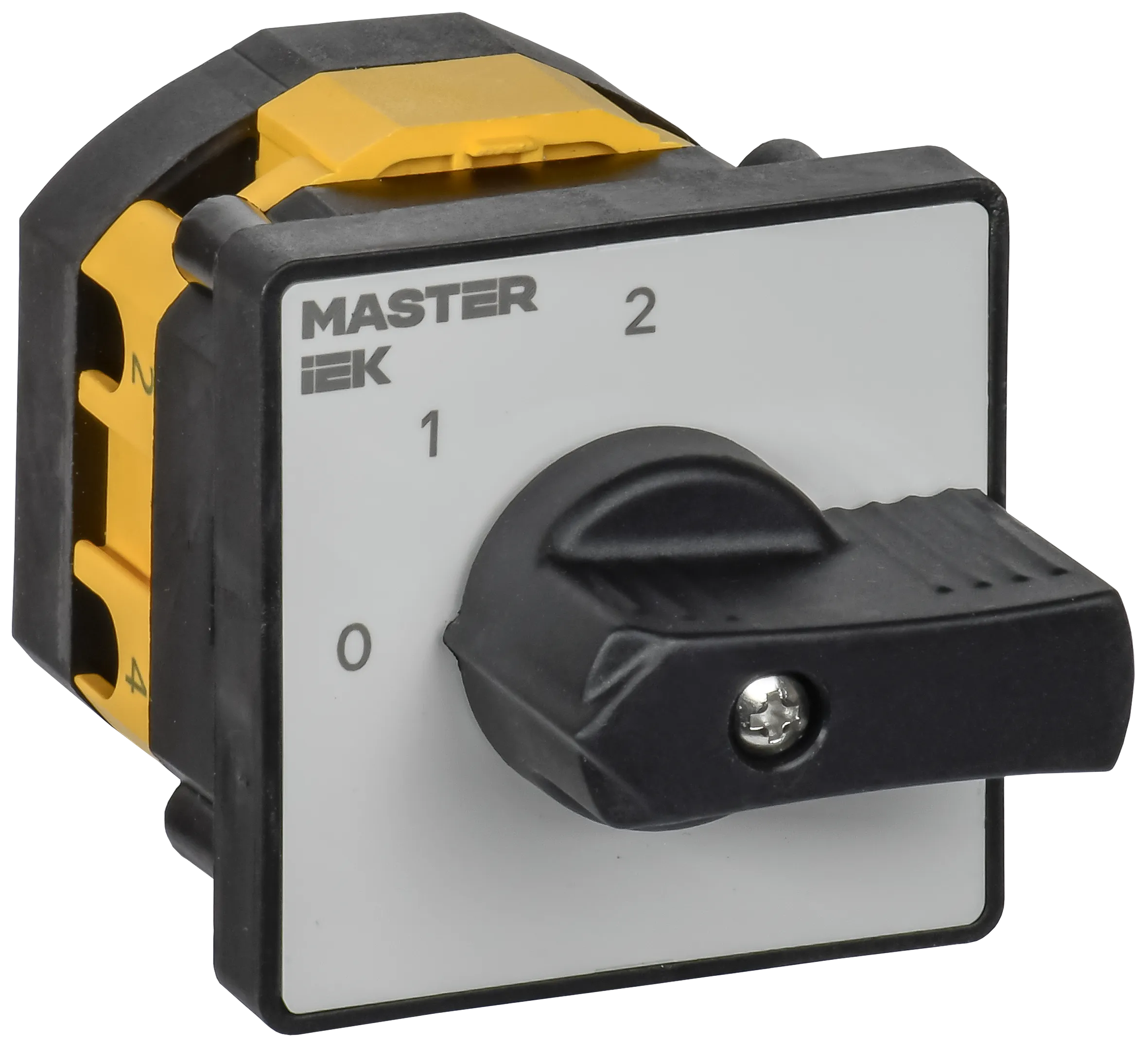 Переключатель кулачковый стандартная рукоятка 10А схема 107 IEK MI-CS10-010-107