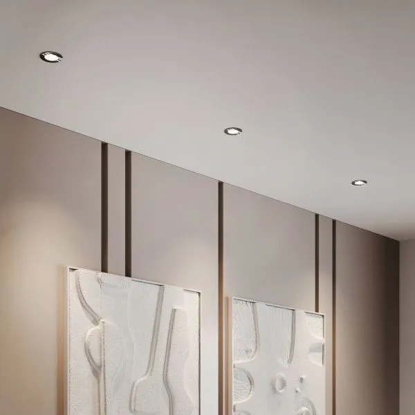 Светильник встраиваемый светодиодный Artis 7W 3000 черный 25096/LED - Фото 2