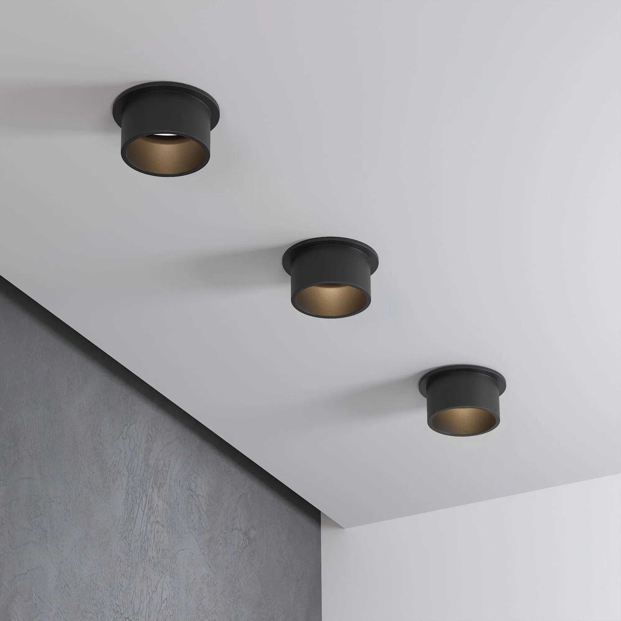 Светильник встраиваемый 25004/01 GU10 чёрный 25004/01 Elektrostandard - Фото 3