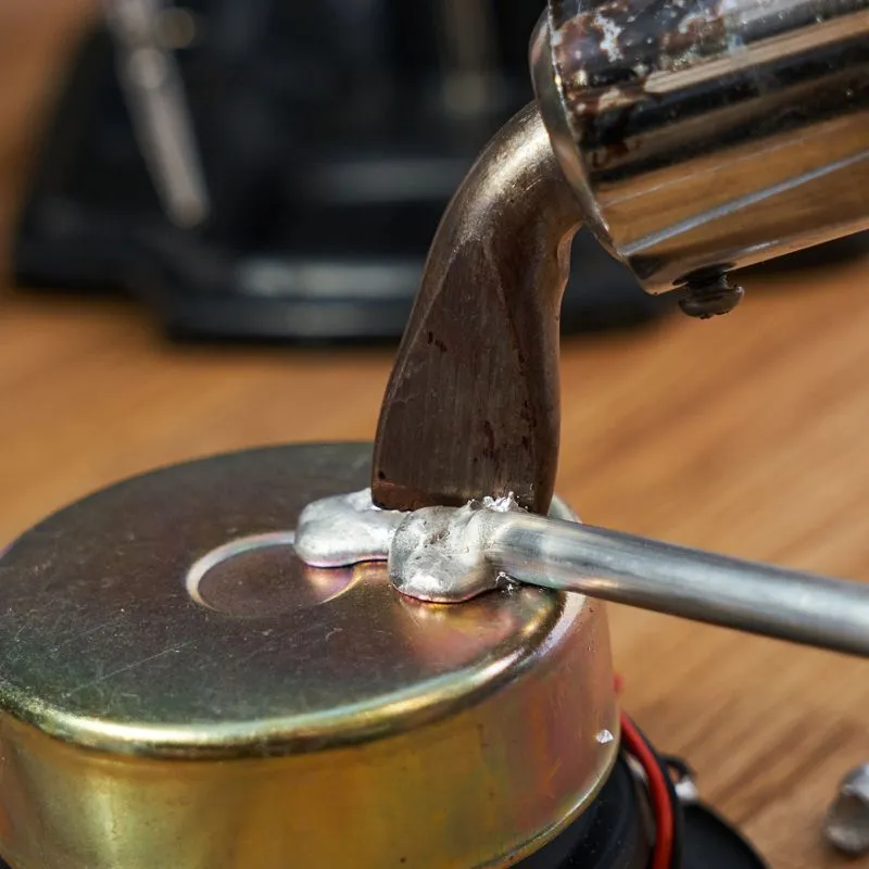 Припой пруток ПОС-40, Ø8мм, длина 400мм, ГОСТ 21931-76, олово 40%, свинец 60% (упак. 1 шт) REXANT - Фото 3