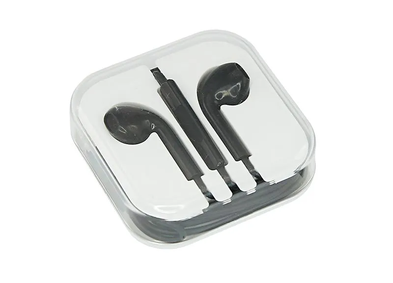 Наушники с микрофоном черные 18-1990