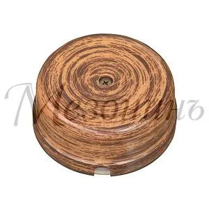 Art-Decor Коробка распределительная фарфоровая D80мм, высота 33мм, IP20, Art-Marrone, ТМ "МЕЗОНИНЪ" 