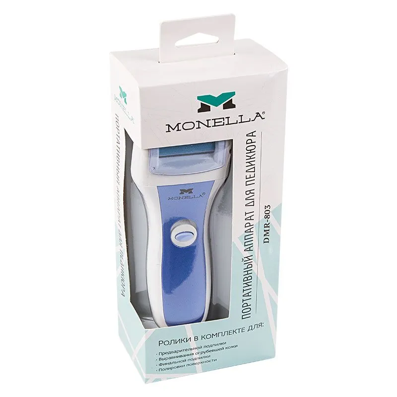 Профессиональная машинка для педикюра, синяя (DMR 803)  MONELLA - Фото 2
