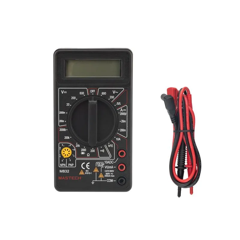Портативный мультиметр M832 MASTECH - Фото 4