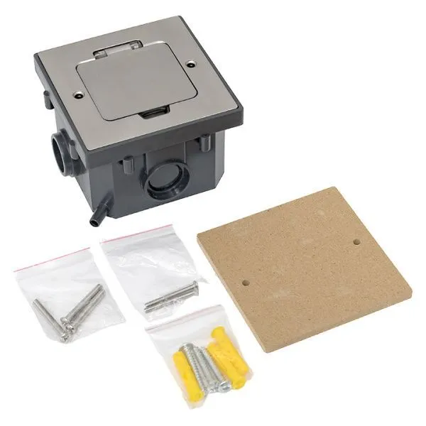 Лючок напольный C-Line 2 (с напольной коробкой) EKF - Фото 8