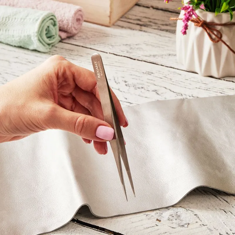 Пинцет прямой 130мм (блистер) REXANT - Фото 4