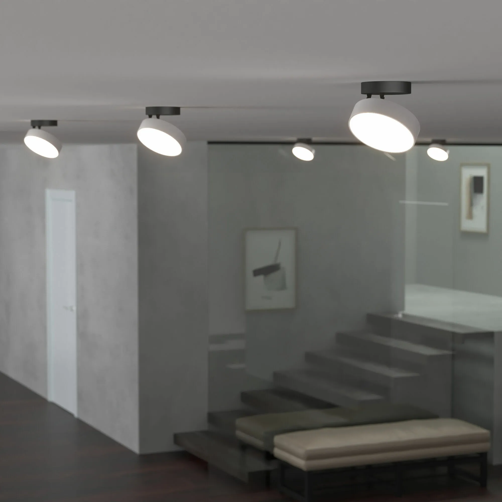 Накладной светодиодный светильник Pila белый 12W 4200К 25135/LED Elektrostandard - Фото 3