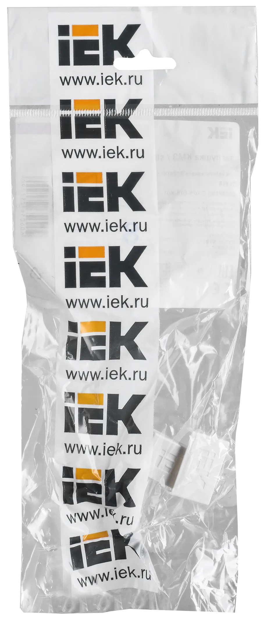 ELECOR Заглушка КМЗ 25х16 белый (4шт/компл) IEK - Фото 2