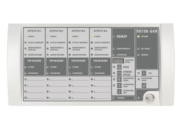 Блок индикации и управление Поток-БКИ (2*RS-485)
