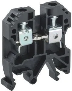 Клемма винтовая КВИ-6мм2 черная IEK 