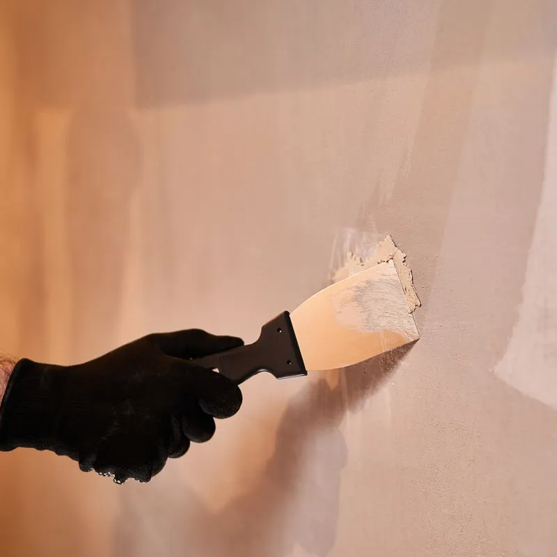 Шпатель 60 мм нержавеющая сталь, пластмассовая ручка REXANT - Фото 3