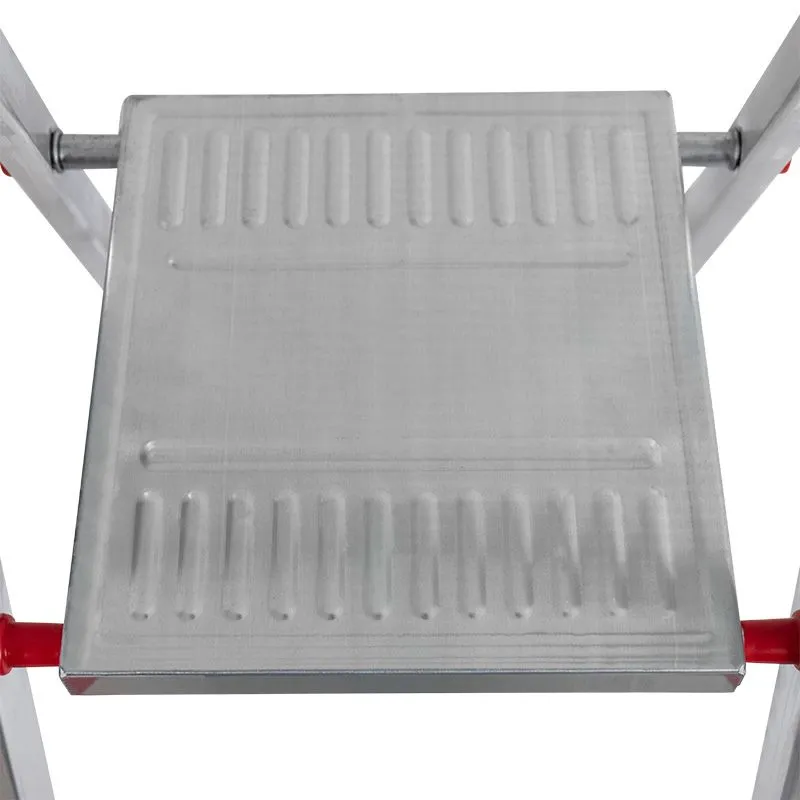 Стремянка алюминиевая 4 ступеньки REXANT - Фото 5