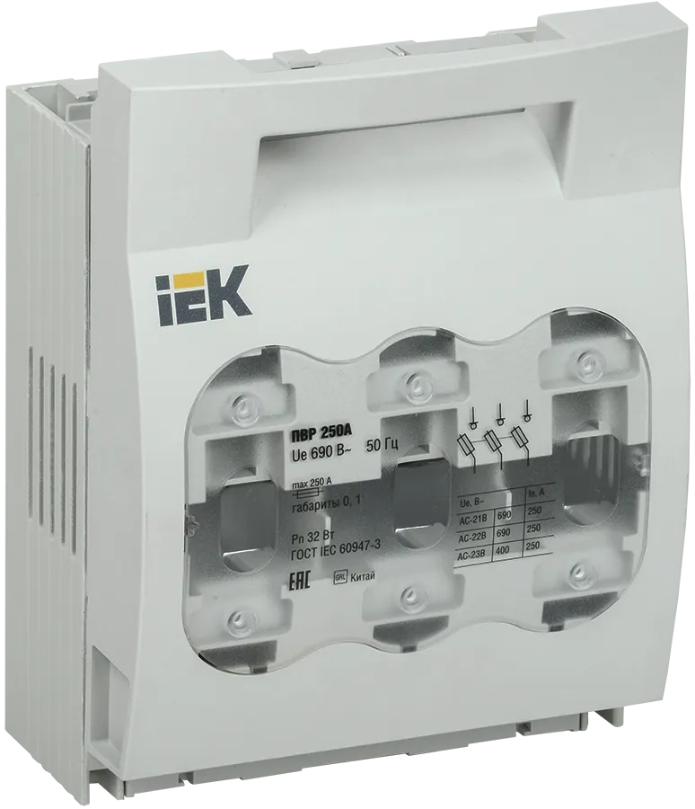 Предохранитель-выключатель-разъединитель 250А IEK