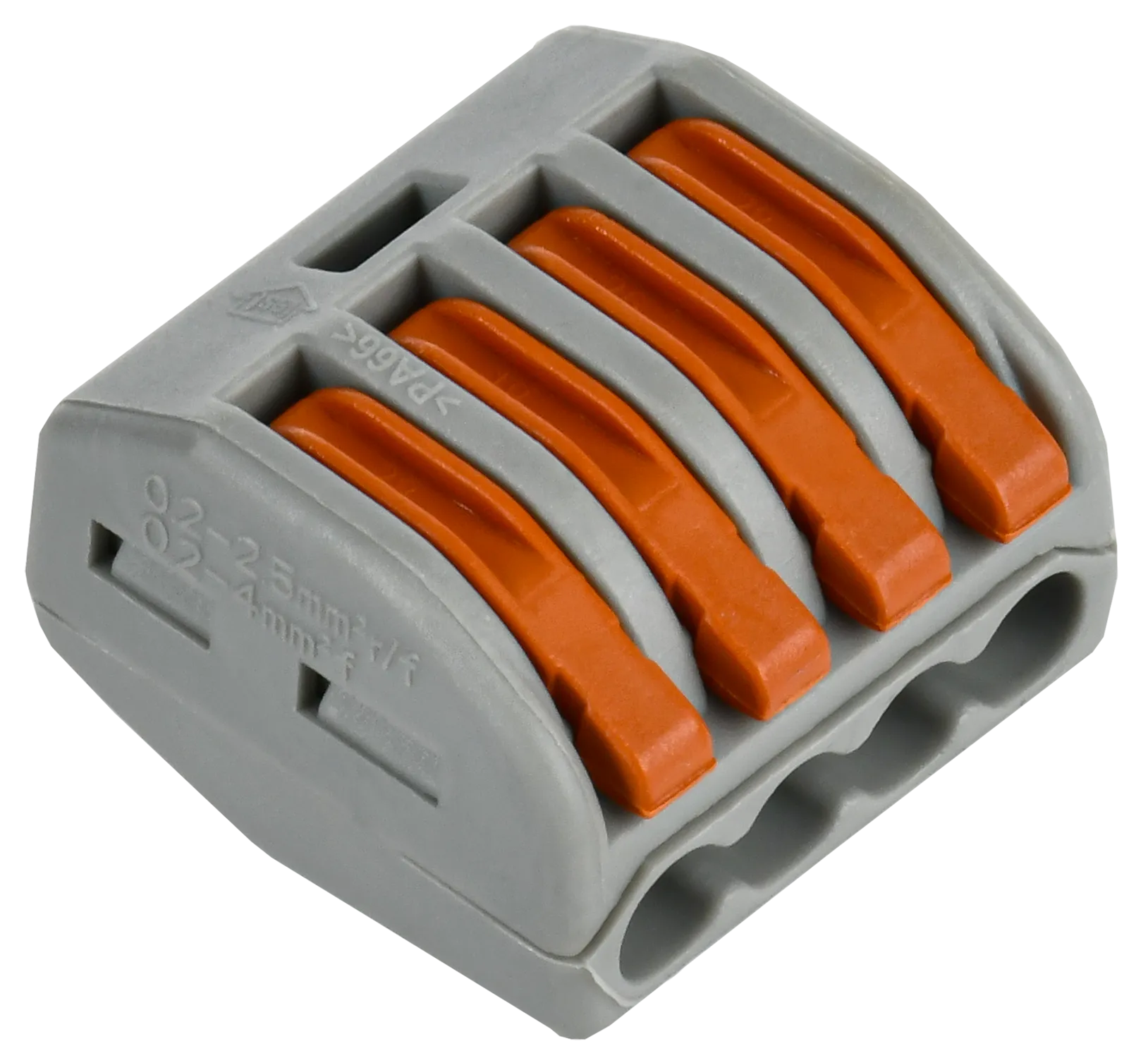 Строительно-монтажная клемма СМК 222-414 (4шт/упак) IEK