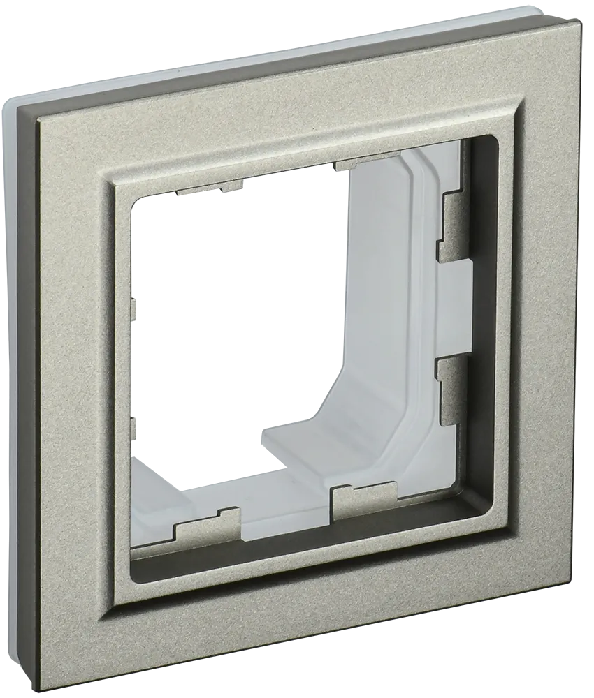 BRITE Рамка 1-местная IP44 РУ-1-БрШ-44 шампань IEK