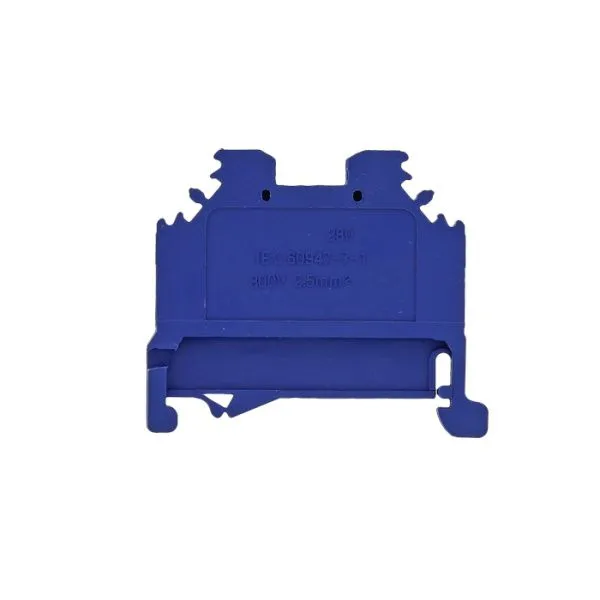 Колодка клеммная пружинная JXB-S-4 32А синяя EKF - Фото 2