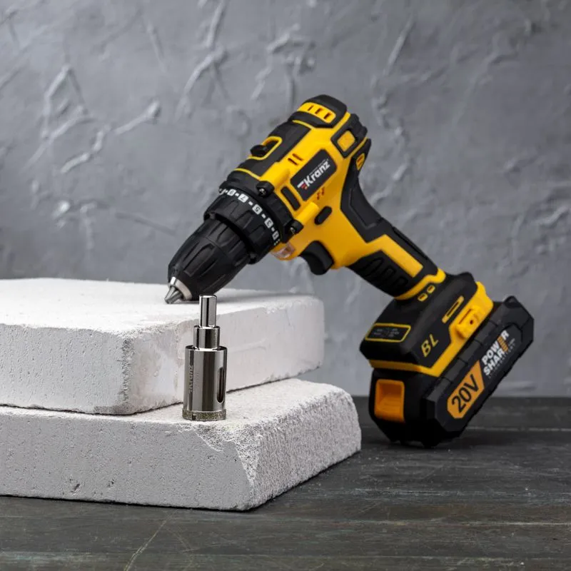 Коронка алмазная 25мм по керамограниту с центровочным сверлом KRANZ - Фото 2