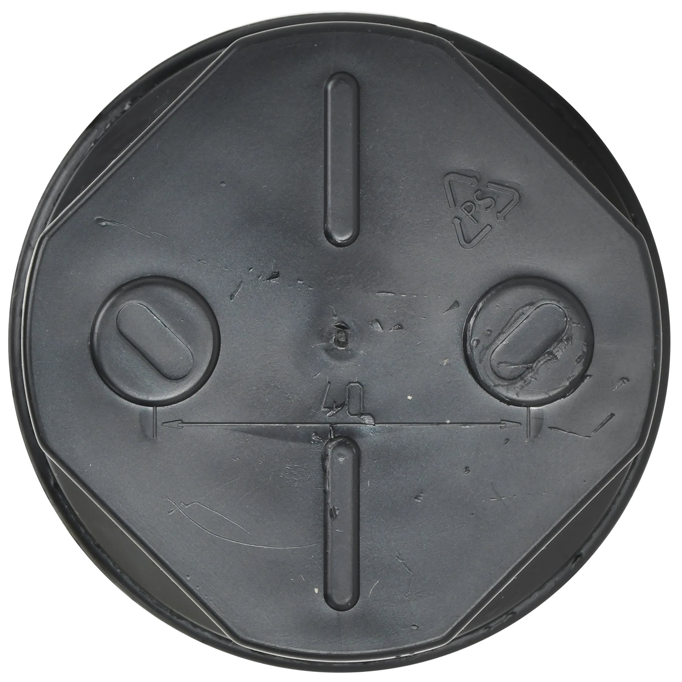 Коробка распаячная КМ41237 для открытой проводки с защелкивающейся крышкой безгалогенная (HF) D=75х40мм IP44 4 гермовводов черная (RAL 9005) IEK - Фото 3