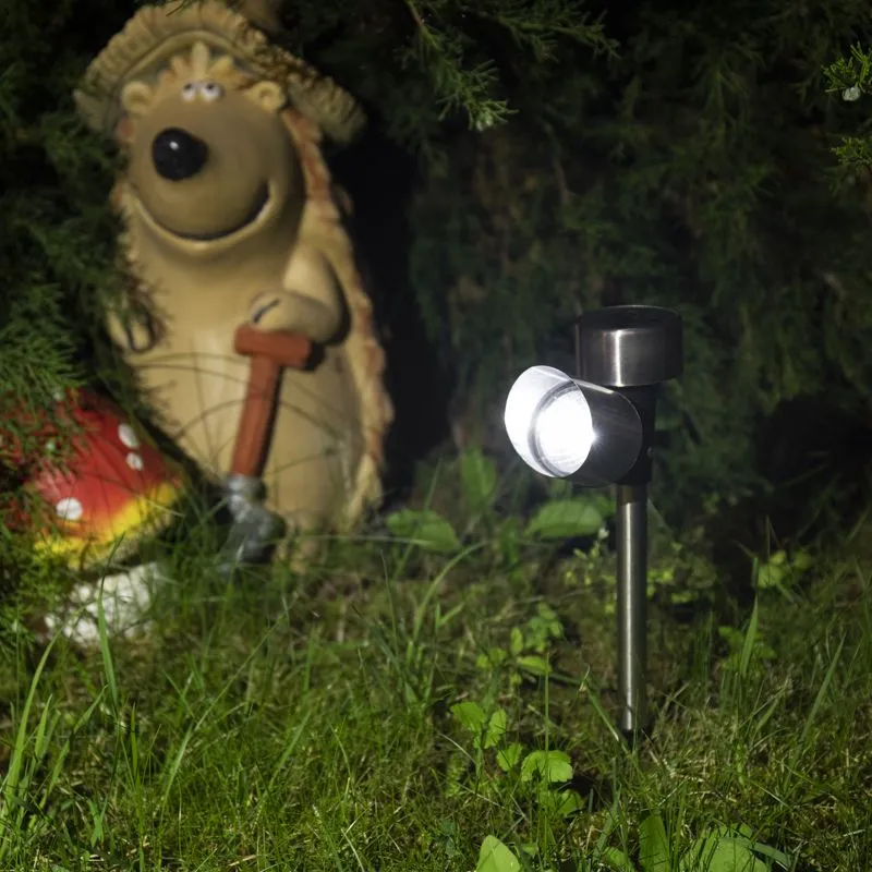 Cветильник садовый 4000К, со встроенным аккумулятором и солнечной панелью (SLR-PS-35) LAMPER - Фото 2