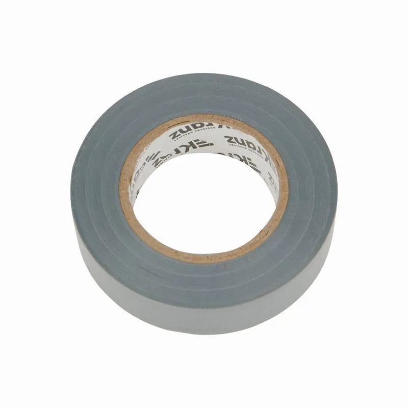 Изолента ПВХ 0,13х19мм, 25м, серая KRANZ - Фото 4