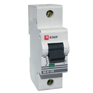 Авт. выкл. 1P 80А (C) 15кА ВА 47-125 EKF PROxima mcb47125-1-80C