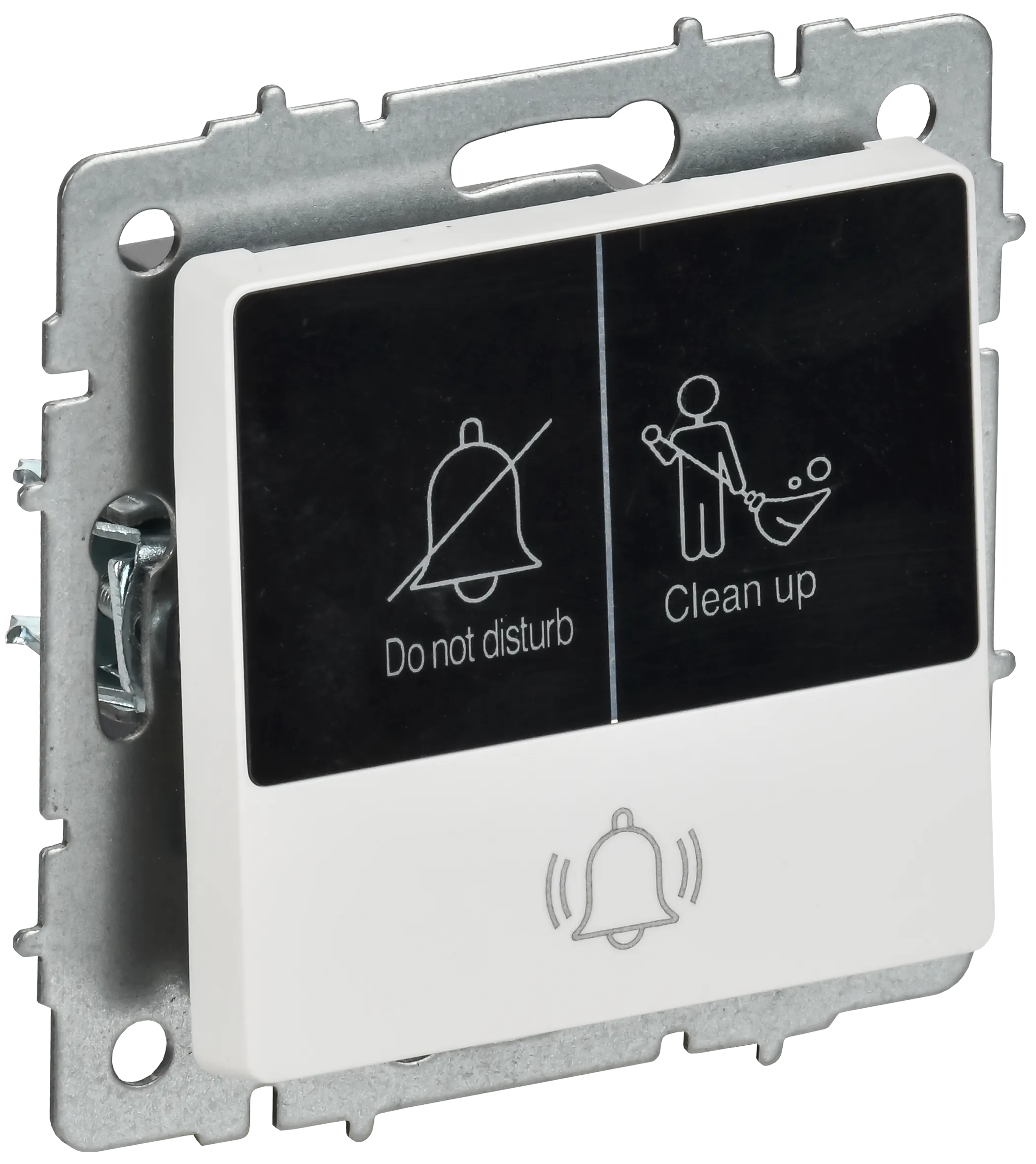 BRITE Кнопка звонка с индикацией для отелей 10А ВС10-1-9-БрАБ арктический белый IEK