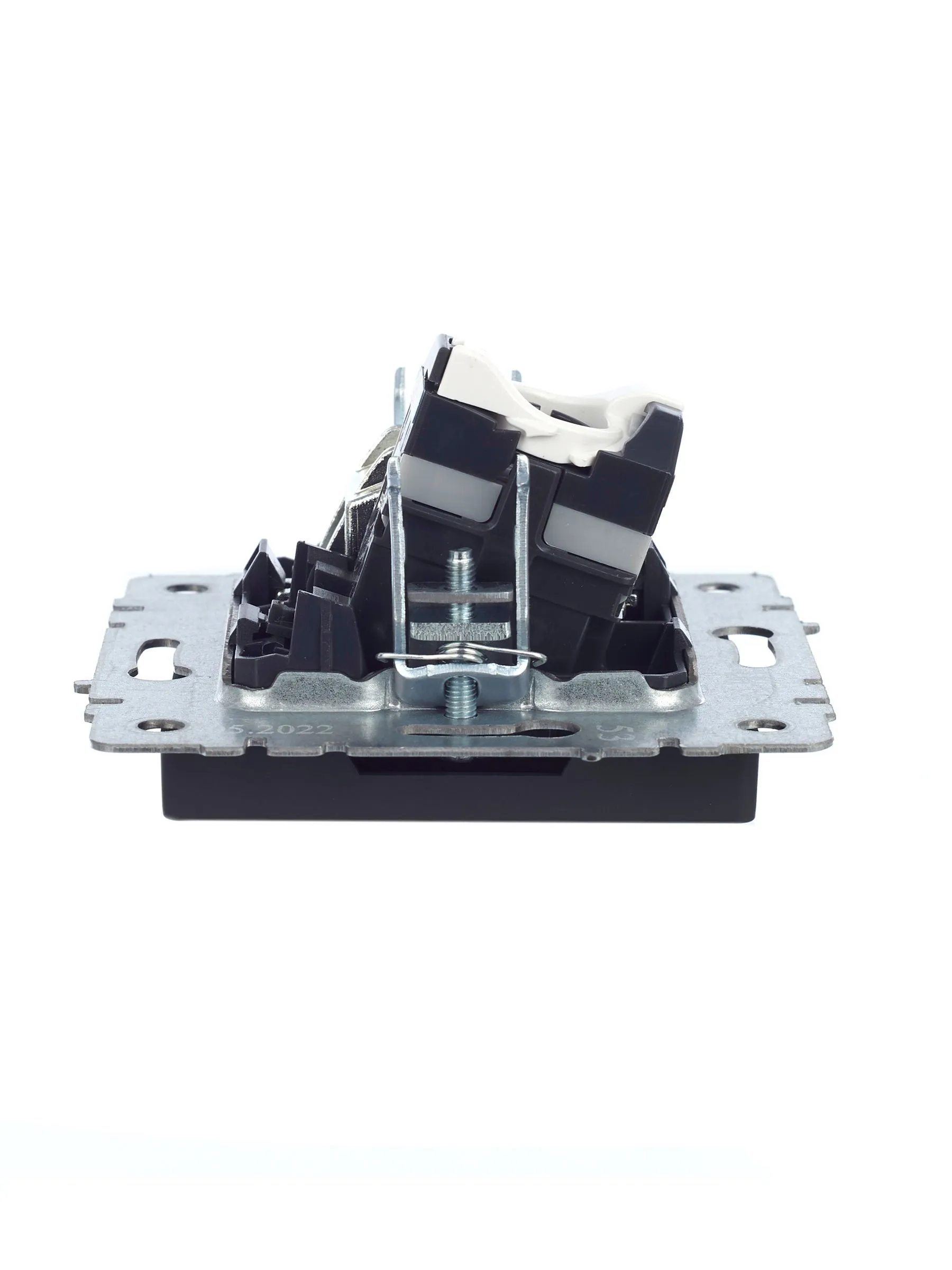 BRITE Розетка двойная TV+RJ45 кат.5E РТВ/РК12-БрГ графит IEK - Фото 3