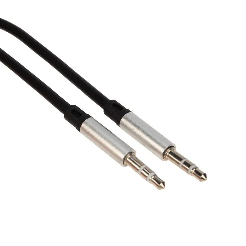 Аудиокабель AUX 3,5мм, 1м, черный REXANT - Фото 4