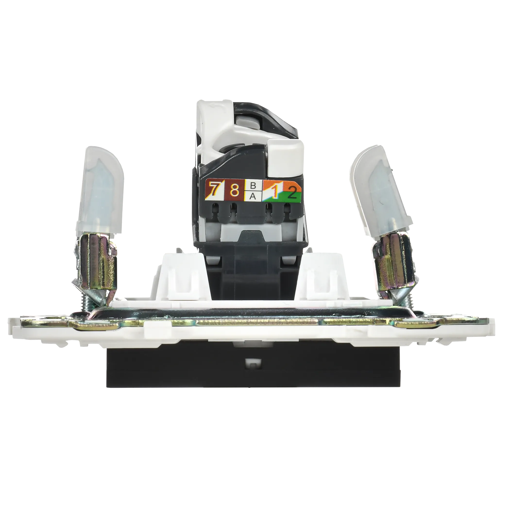 SKANDY Розетка компьютерная RJ45 кат.5E SK-K01Bl черный IEK - Фото 7