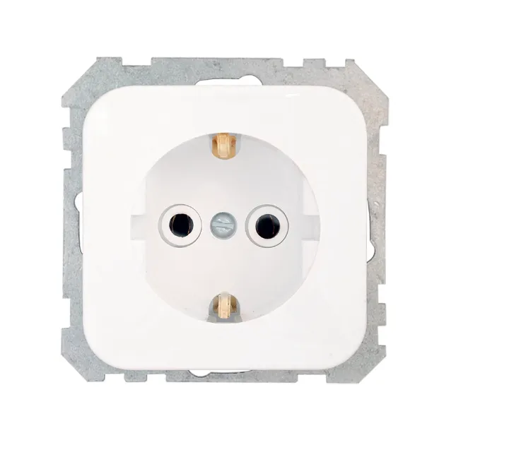 Розетка с заземляющим контактом скрытой установки (узел) РС16-470